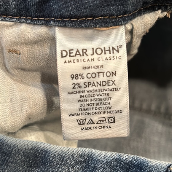 Dear John Madison Girlfriend Jeans, Size 30 - Picture 4 of 4